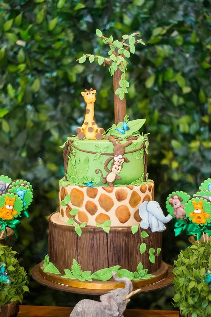 Safari cake