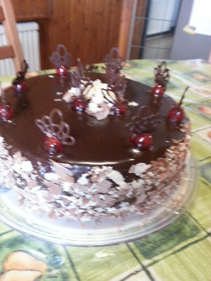 my own version of moist chocolate cake