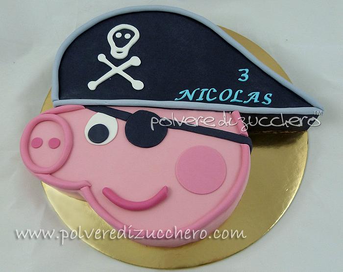 George pirate cake