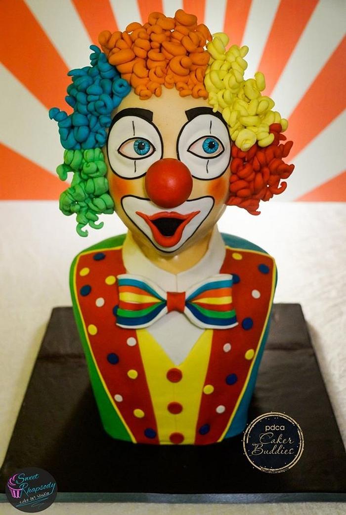 PDCA Caker Buddies Dessert Table Collaboration - Mr. Clown (Part 1 of 4 Circus Theme)