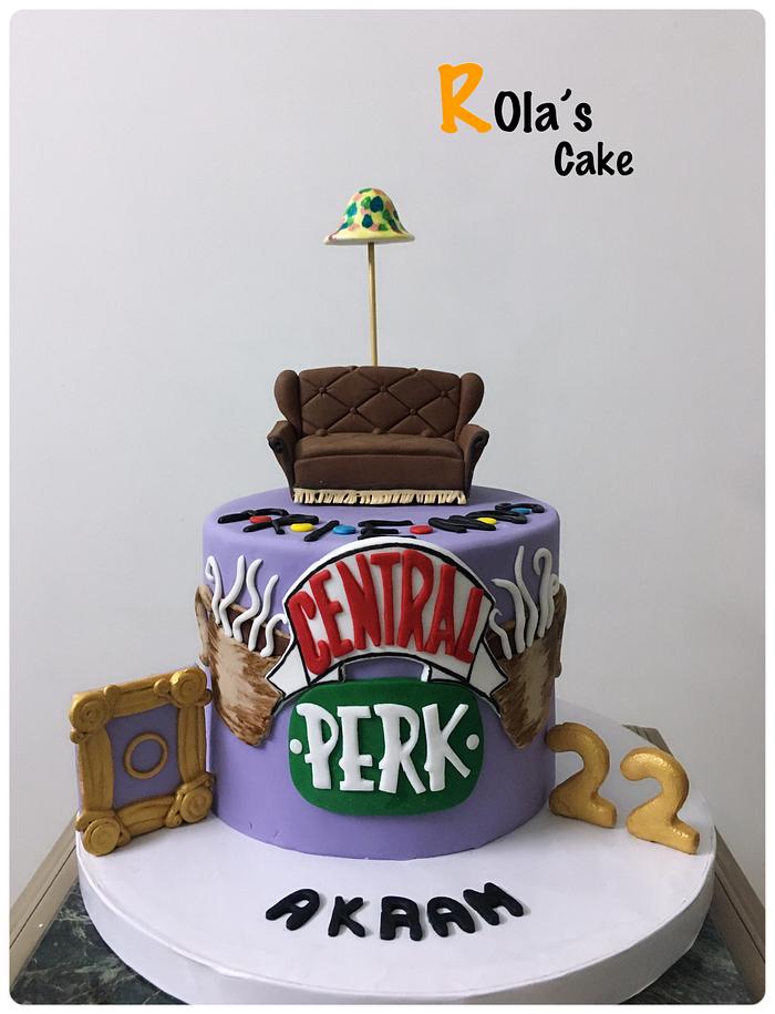 Central perk cake ❤️