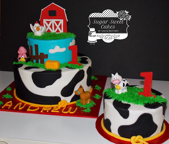 Farm Animals Cake Kit