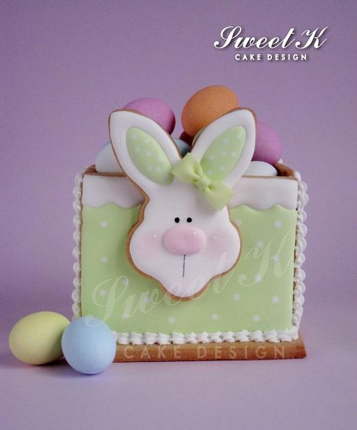Easter Cookie Box with tutorial