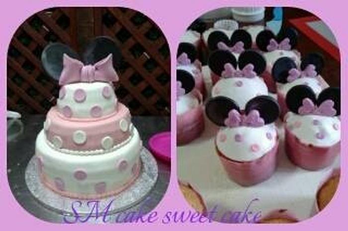 torta compleanno Minnie