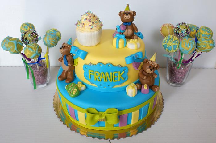 cake for the birthday of Franek