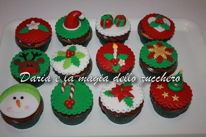 christmas cupcakes