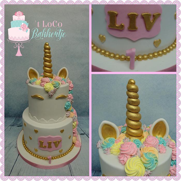 A sweet unicorn cake ❤ 