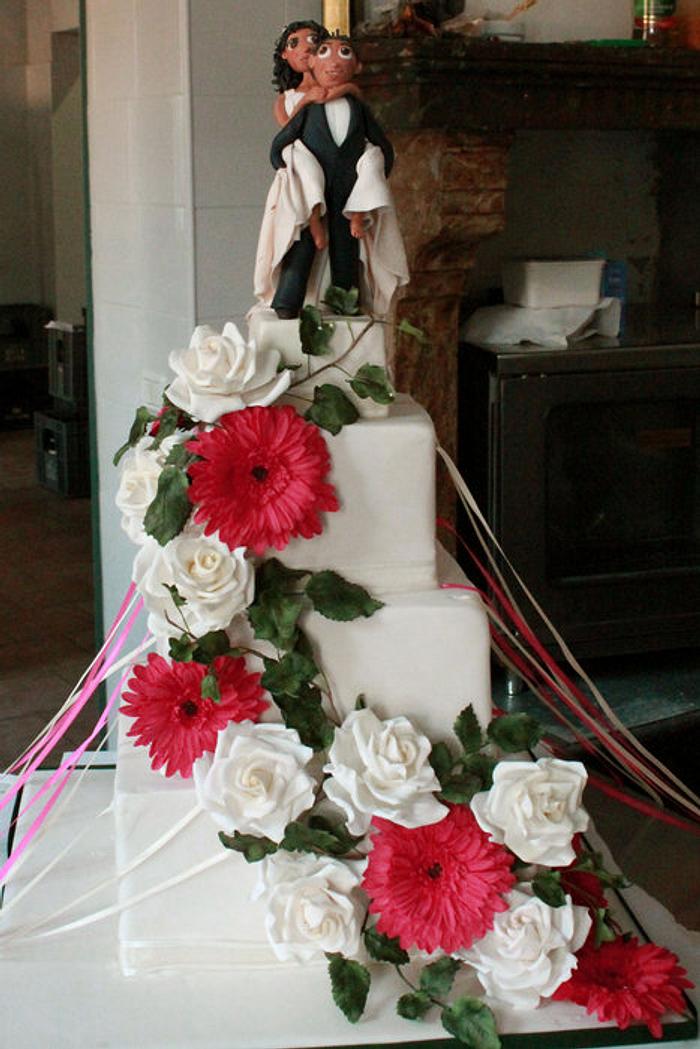 Peruvian wedding cake 