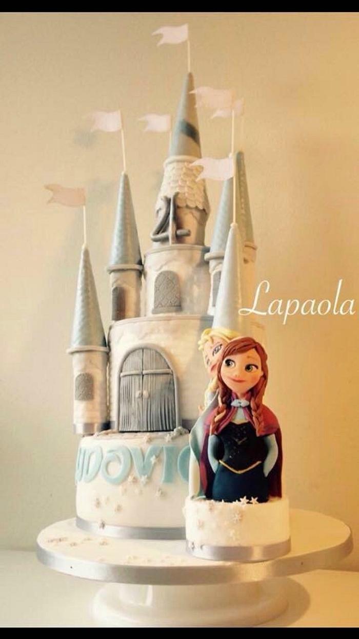 Frozen cake Anna Disneycake 