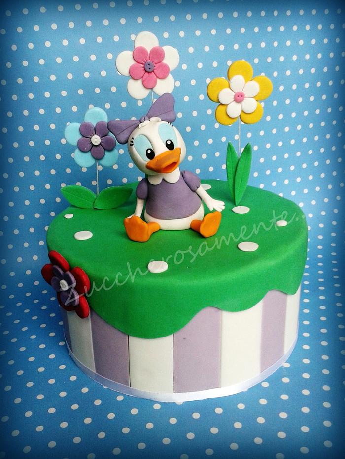 Duck Daisy cake