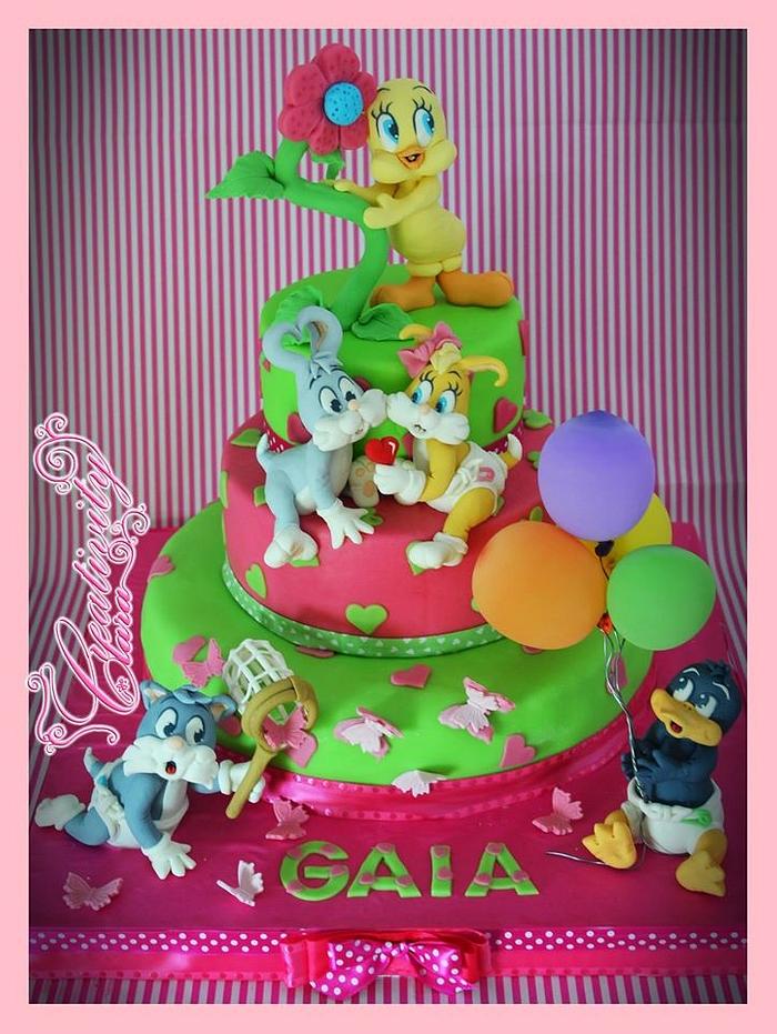 Baby Looney Tunes Cake