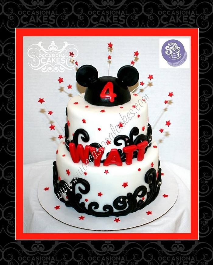 Mickey cake for Icing Smiles 