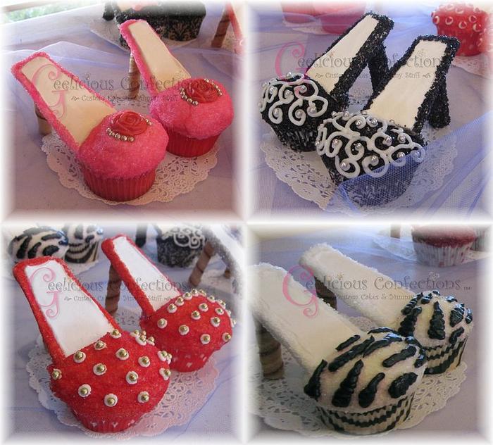 Couture High Heel Cupcakes