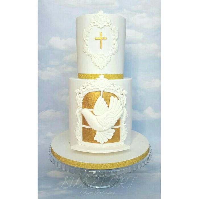 Holy communion cake 