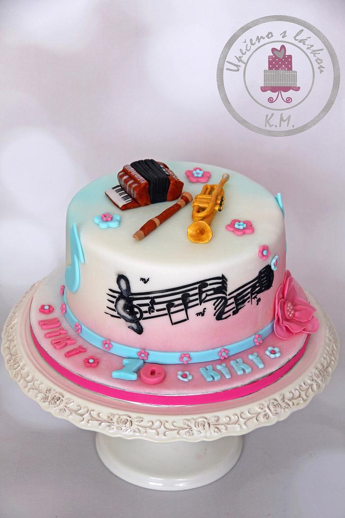 Music cake & Cake pops