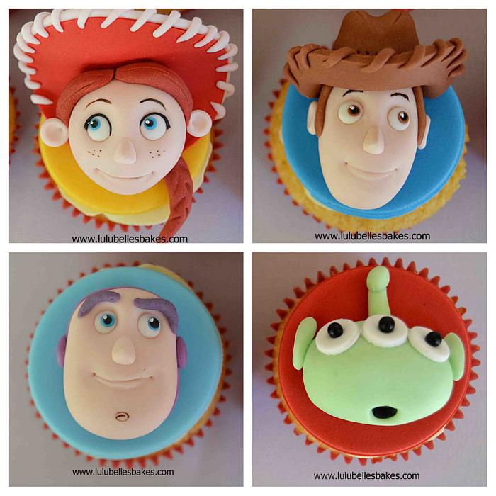 Toy Story Baby Shower cake and cupcakes