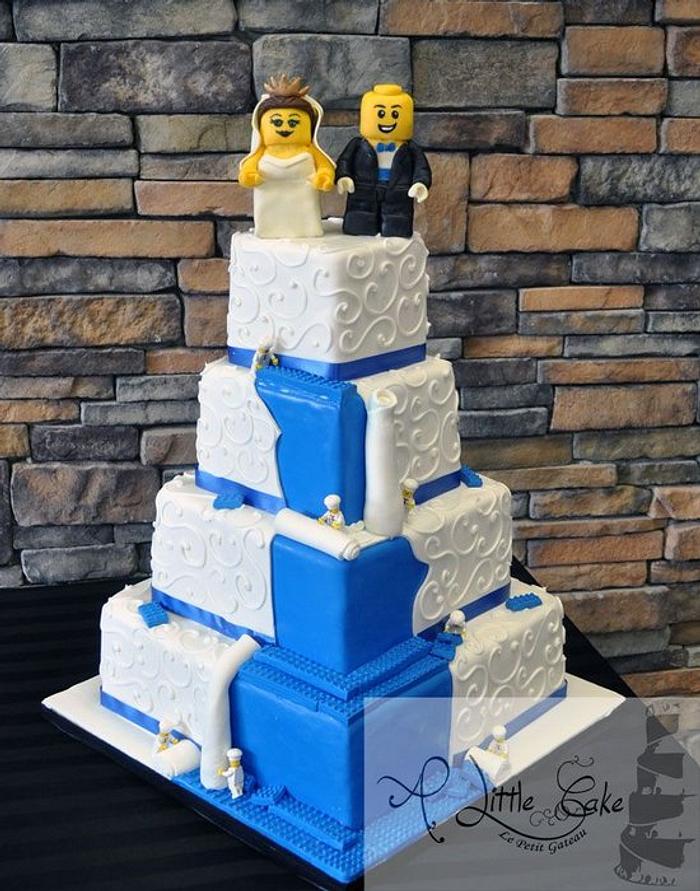 Lego Wedding Cake