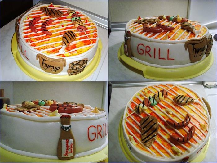 Grill cake