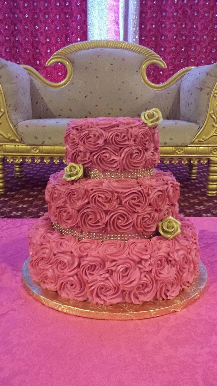 1st wedding cake!!!