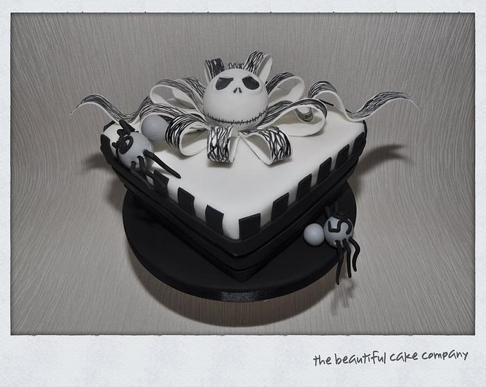 Jack Skellington birthday cake