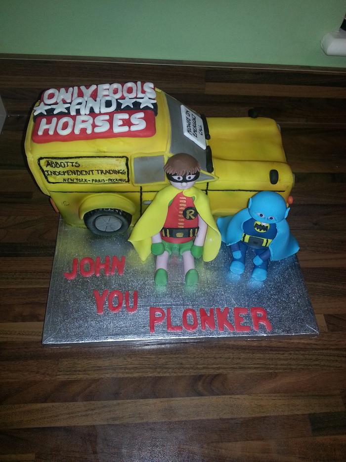 Only fool and horses birthday cake 