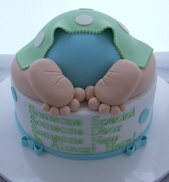 Baby Bottom Cake