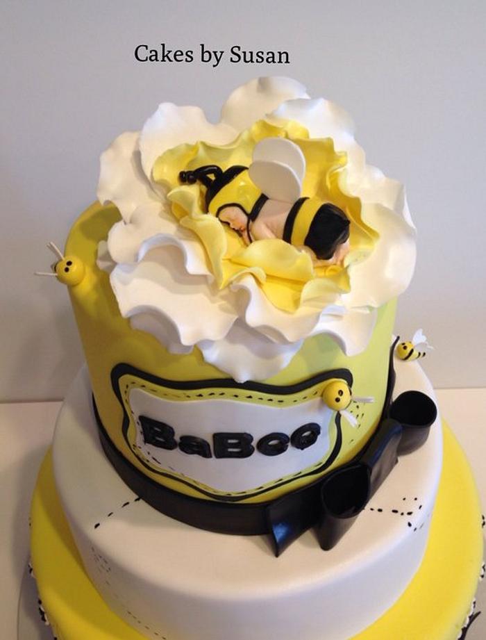 Bumble bee baby shower 