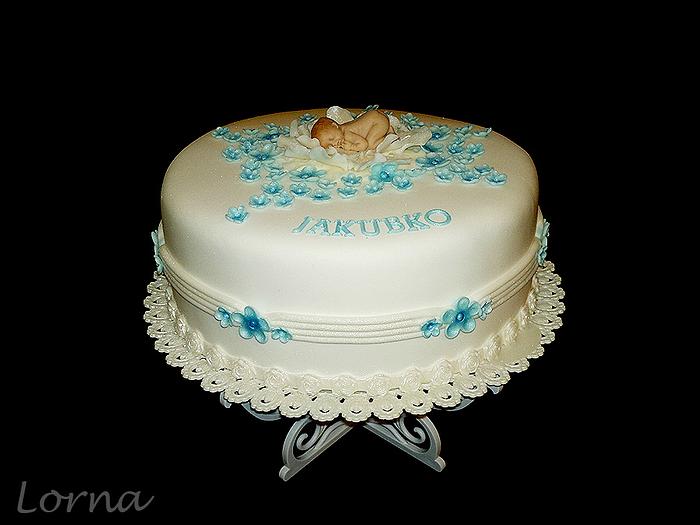 Christening cake - Jakub..