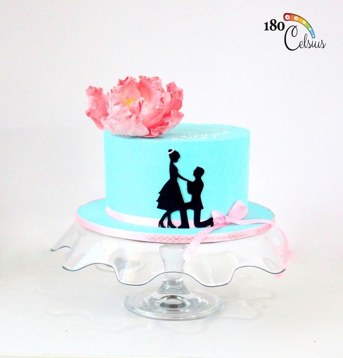 Part 2 : Silhouette Wedding Cake