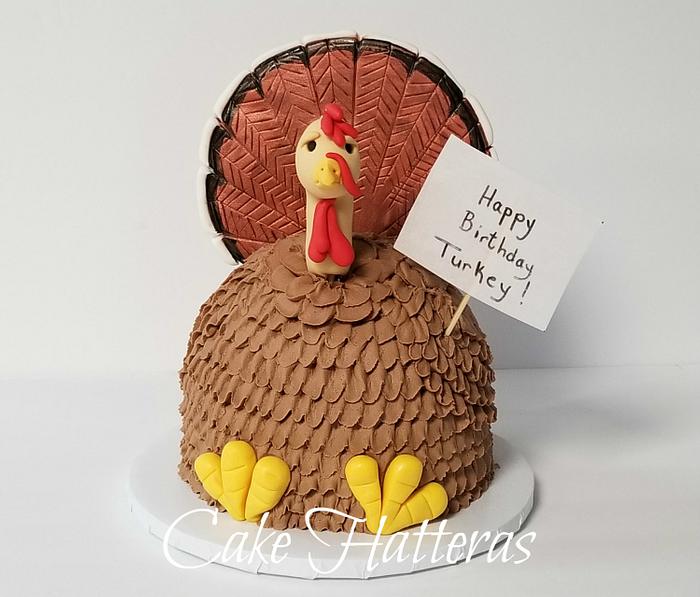 Carrot Flavored Thanksgiving Cake - Turkey - Nothing Bundt Cakes
