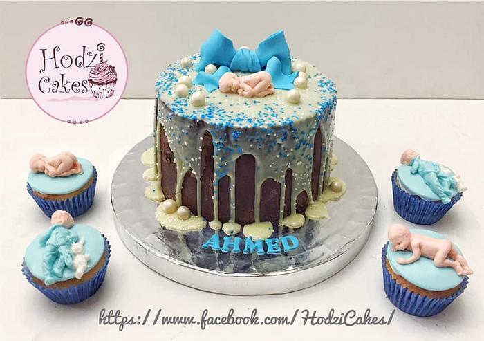 BabyShower Cake&Cupcakes