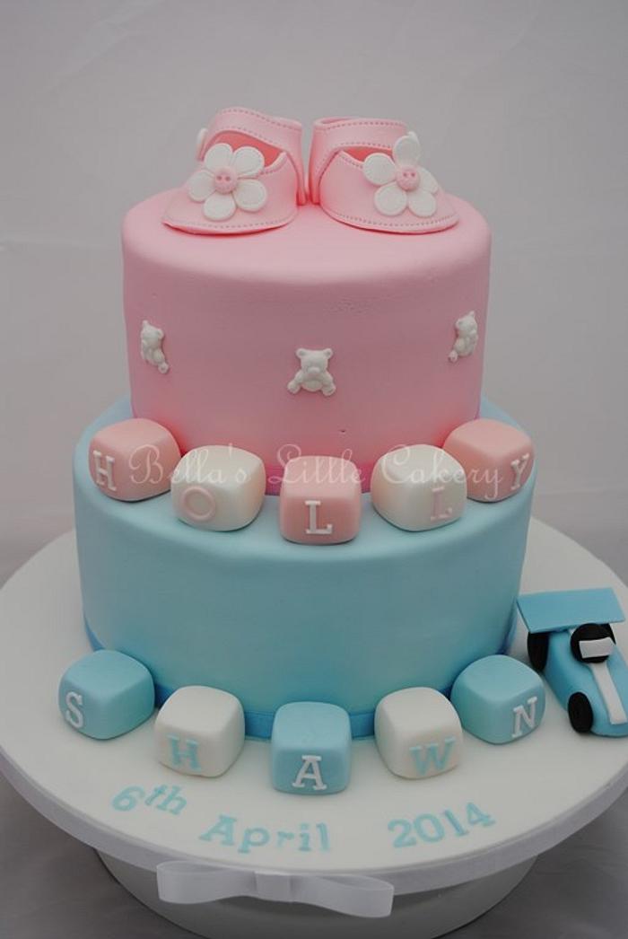 Baby Boy or Girl Cake | OdettesCakeBoutique
