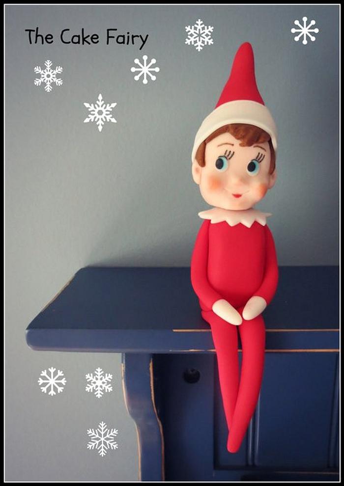 Elf on the Shelf! (topper with tutorial)