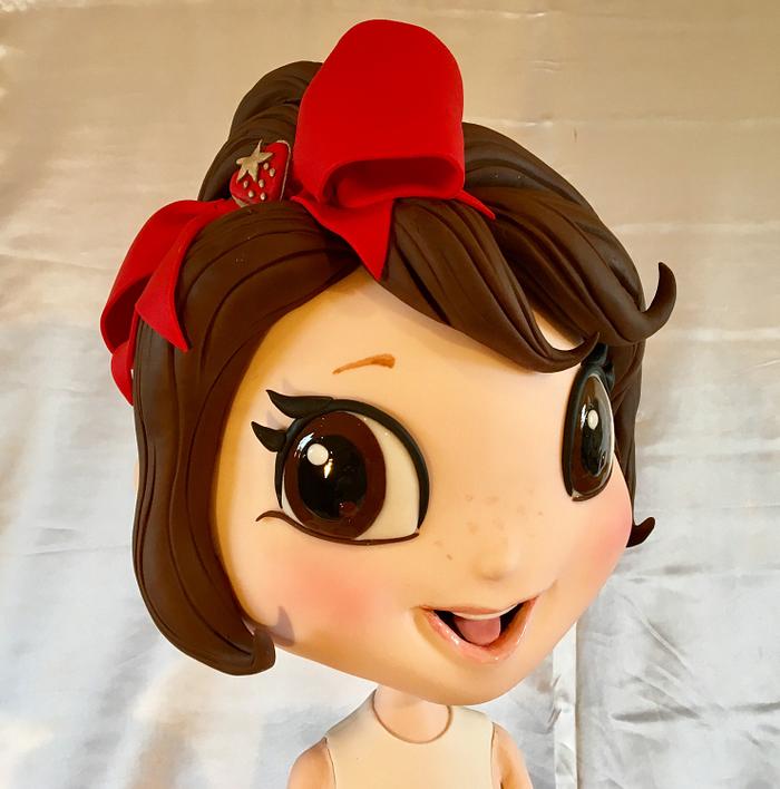 Customized Strawberry shortcake doll 