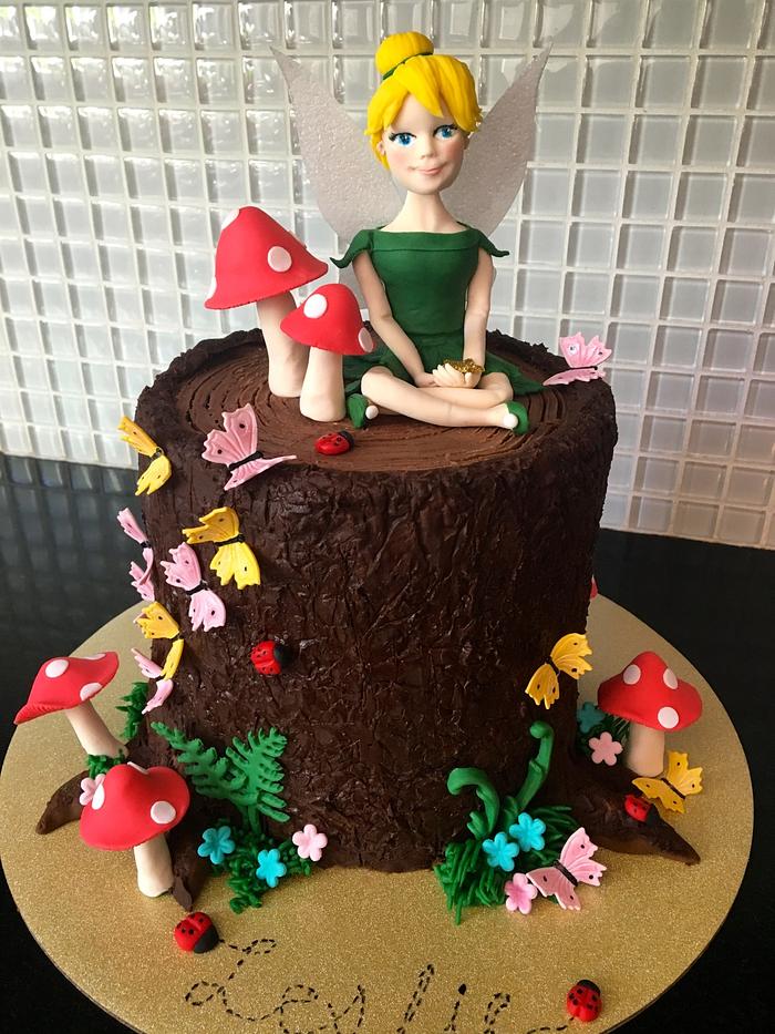 Tinker Bell cake
