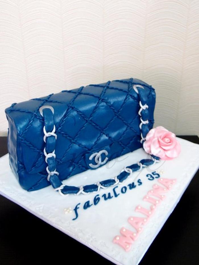Chanel Ultra stitch bag anyone? - Decorated Cake by Julie - CakesDecor