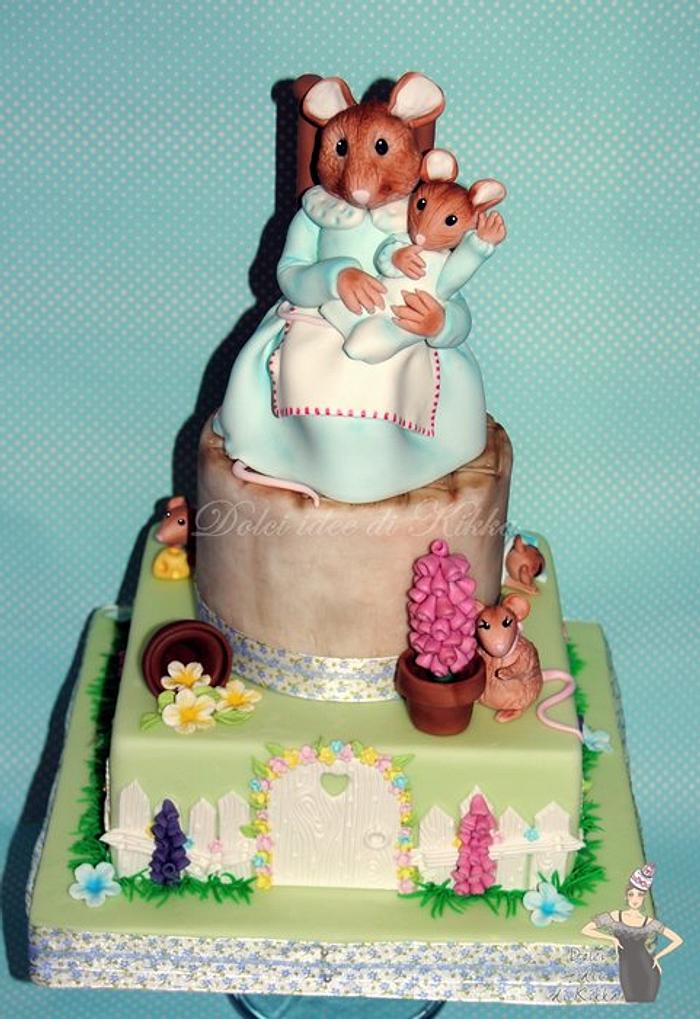 Cake inspired by Beatrix Potter