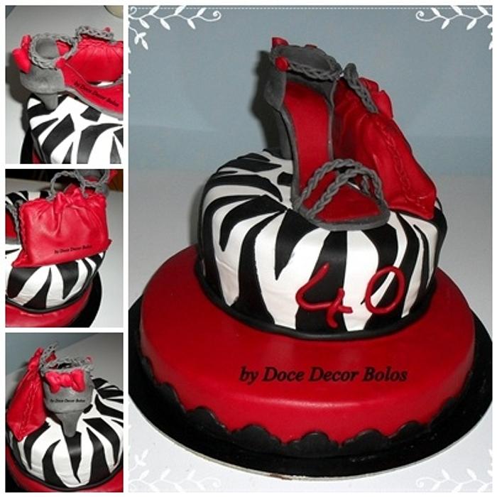 Fashion Shoe Cake