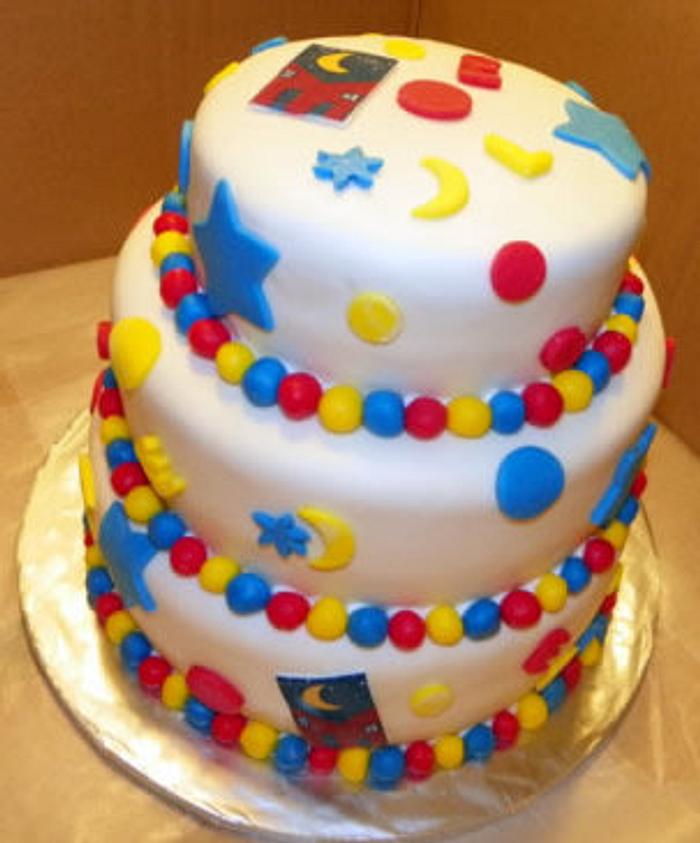Party at the Louisiana Children's Museum Cake