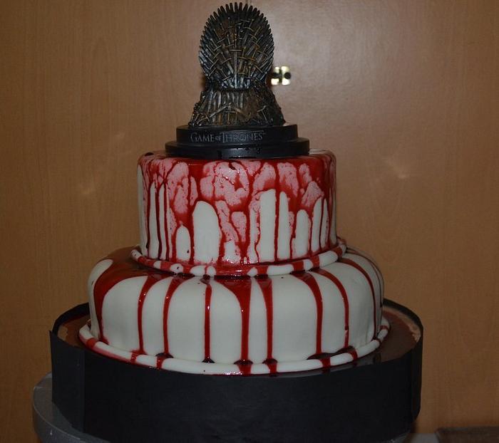 Game of Thrones Cake , Bloody Cake