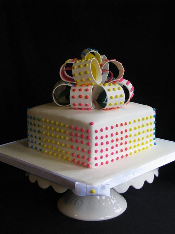 Candy Dot Cake