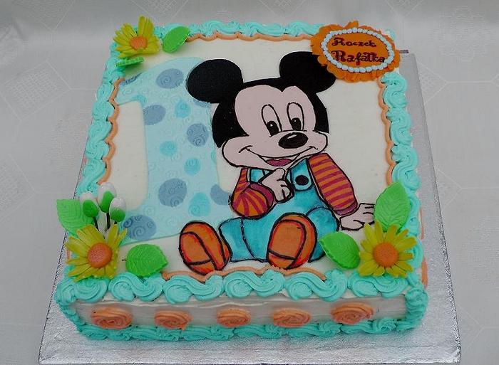 Mickey Mouse Cake - CakeCentral.com