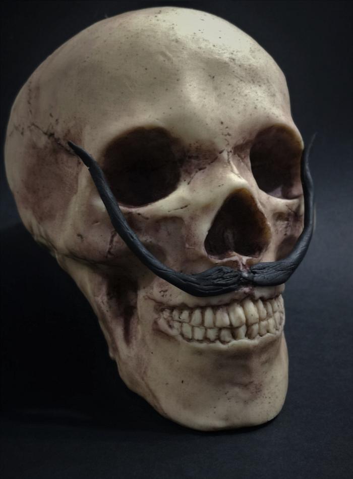 Dali in Sugar - Dali's skull