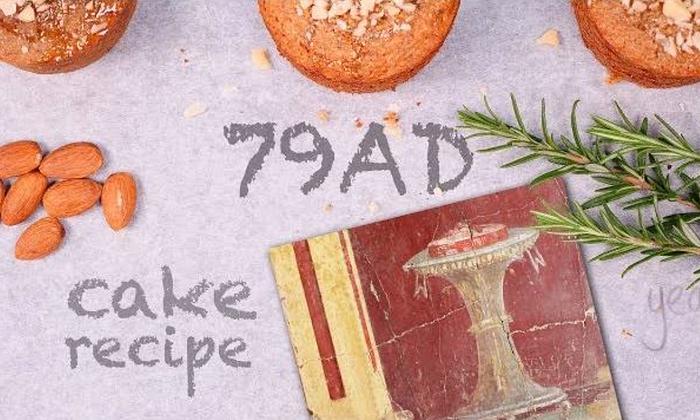 2000-year-old Pompeii Cake!