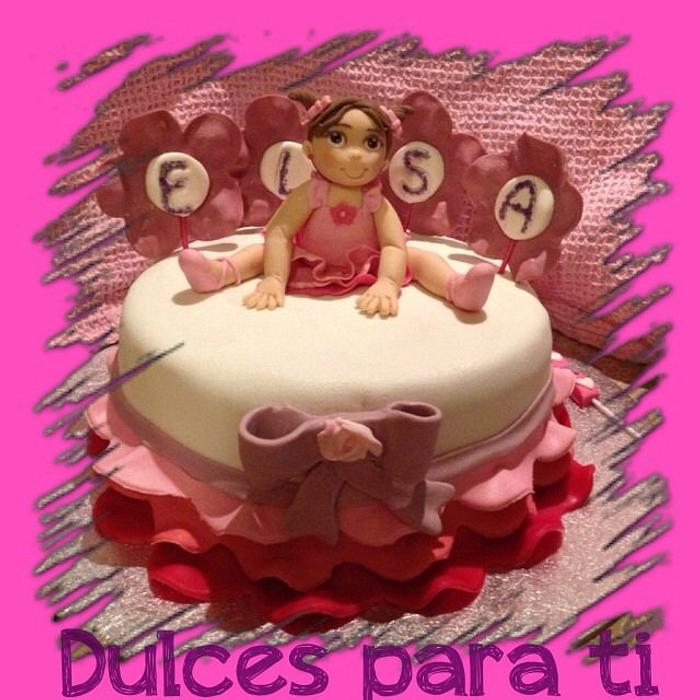 Ballerina cake