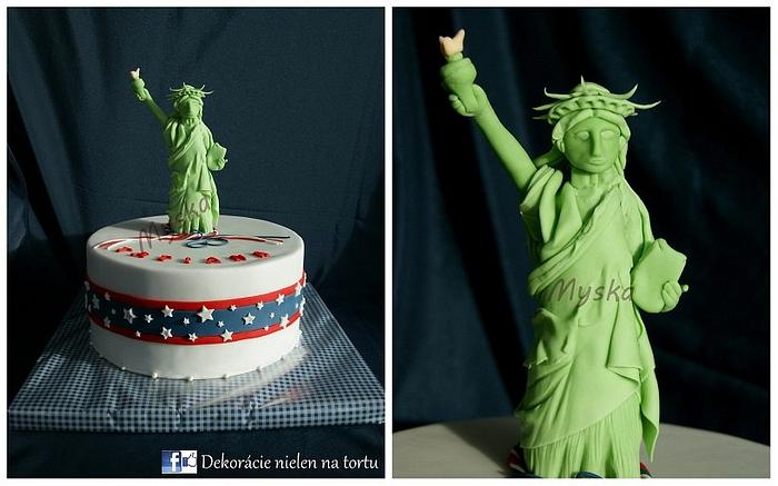 hand made statue of liberty