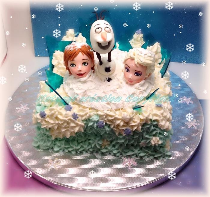 Frozen little cake