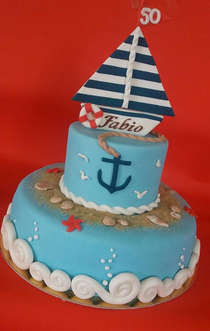 Sail cake