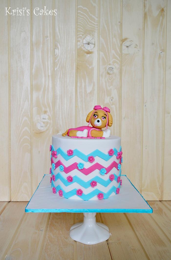 Cake paw patrol