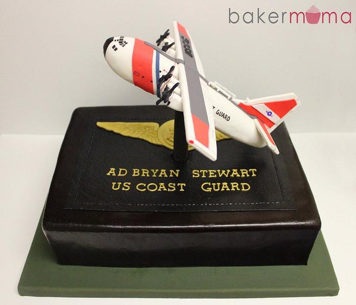 Coastguard C-130 retirement cake